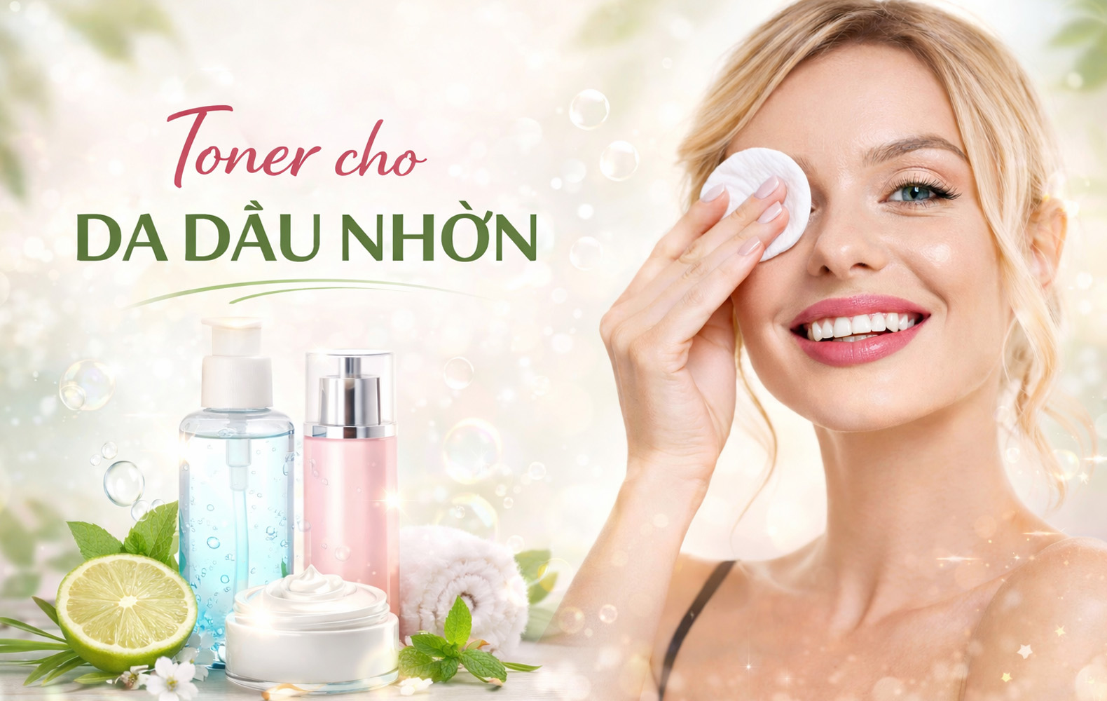 Lưu ngay 5 tiêu chí lựa chọn toner cho da dầu nhờn phổ biến