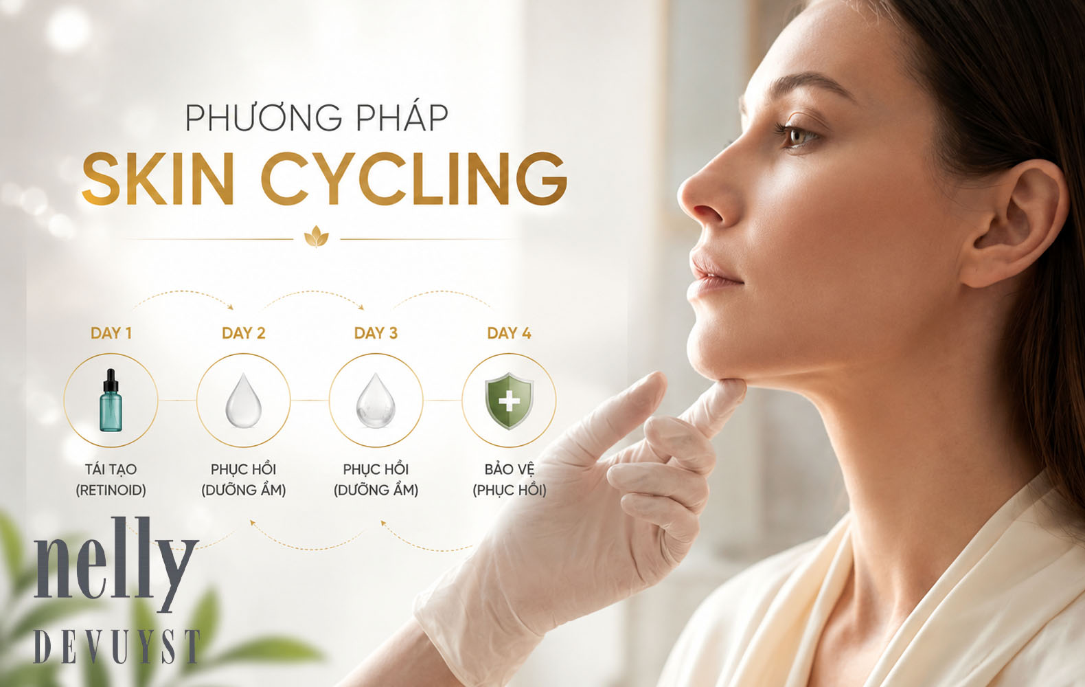 Skin Cycling là gì? Chu trình skincare giúp da khỏe đẹp ít kích ứng